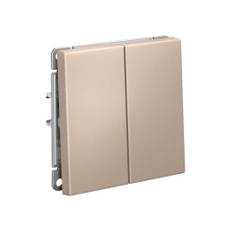 Выключатель 2-кл. ArtGallery (сх. 5) 10AX механизм песочн. SE GAL001251