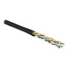 Кабель витая пара U/UTP кат.5E 4 пары 24 AWG МЖ patch LSZH нг(С)-HF UUTP4-C5E-P24-IN-LSZH-BK-100 чер