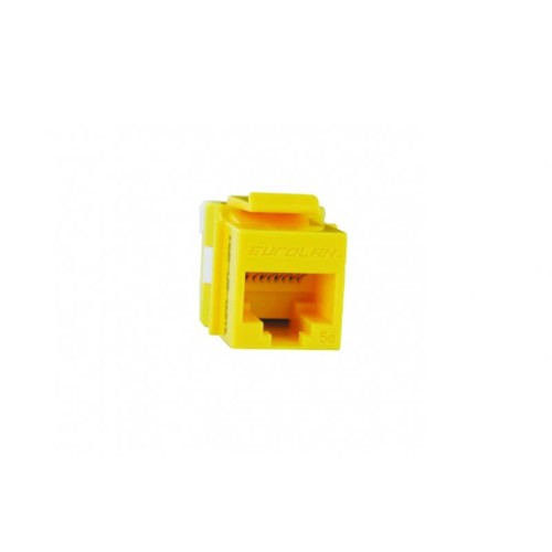 Модуль Keystone кат.5E UTP желт. Eurolan 16B-U5-03YL
