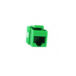 Модуль Keystone кат.5E UTP зел. Eurolan 16B-U5-03GR