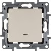 Выключатель 1-кл. СП Etika 10А IP20 250В 10AX с подсветкой/индикацией безвинтов. зажимы механизм сл.