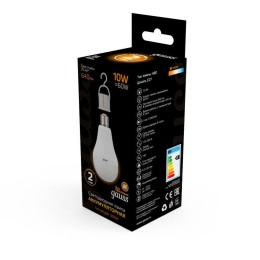 Лампа светодиодная Black 10Вт A60 грушевидная 3000К тепл. бел. E27 640лм аккум. Li-Ion GAUSS 1024021