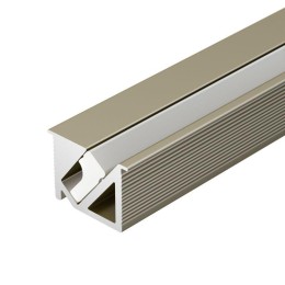 Профиль SL-BEVEL-H10-F14-2000 ANOD OLIVE GREY 2м алюм. Arlight 038200