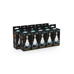 Лампа светодиодная Black 10Вт A60 грушевидная 4100К нейтр. бел. E27 660лм аккум. Li-Ion GAUSS 102402