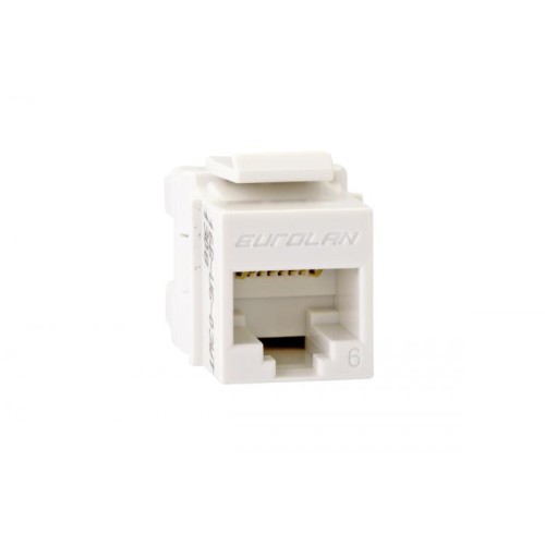 Модуль UTP кат.6 Keystone бел. Eurolan 16B-U6-03WT