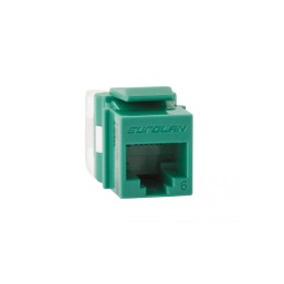 Модуль UTP кат.6 Keystone зел. Eurolan 16B-U6-03GR