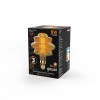 Лампа светодиодная филаментная Black Filament 8Вт BD180 золотая 2400К тепл. бел. E27 560лм GAUSS 161