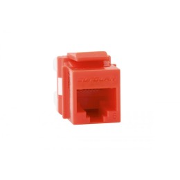 Модуль UTP кат.6 Keystone красн. Eurolan 16B-U6-03RD