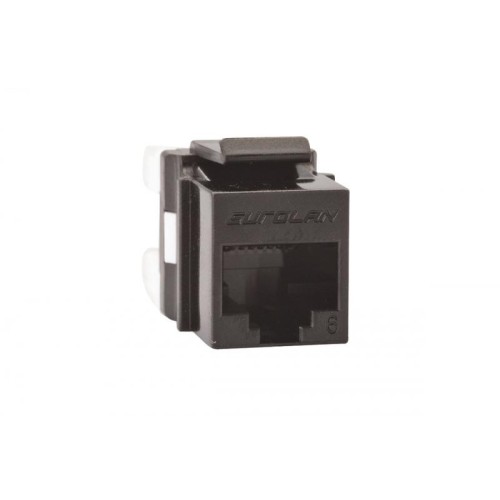 Модуль UTP кат.6 Keystone черн. Eurolan 16B-U6-03BL