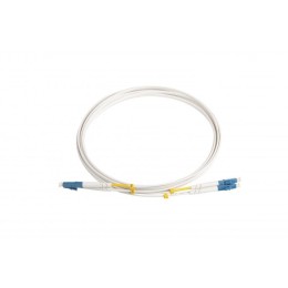 Патч-корд FC-D2-9A1-LC/UR-LC/UR-H-3M-LSZH-WH волоконно-оптический (шнур) SM 9/125 (G657) LC/UPC-LC/U