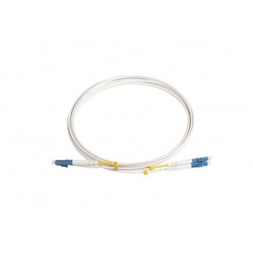 Патч-корд FC-D2-9A1-LC/UR-LC/UR-H-3M-LSZH-WH волоконно-оптический (шнур) SM 9/125 (G657) LC/UPC-LC/U