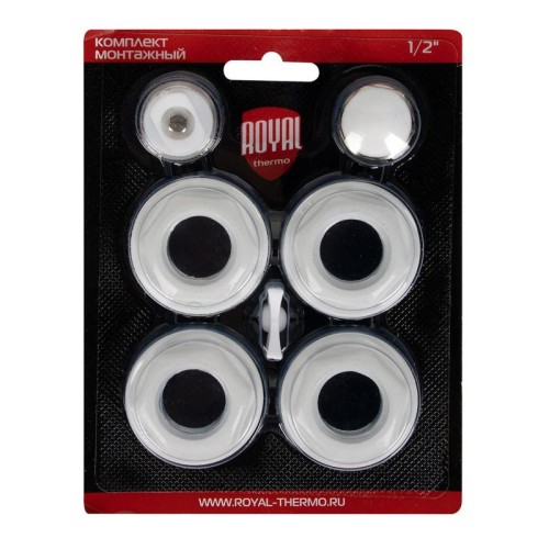Комплект монтажный 1дюймх3/4дюйм бел. Royal Thermo НС-1490685