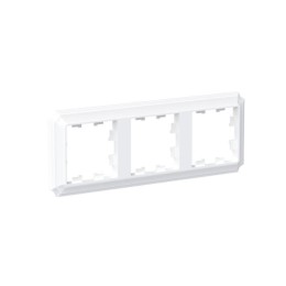 Рамка 3-пост. AtlasDesign Antique универс. бел. SE ATN100103