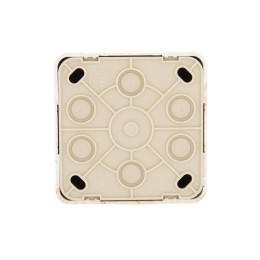 Розетка телевизионная проходная TV 1-м ОП Viola беленый дуб LEZARD 751-5200-129