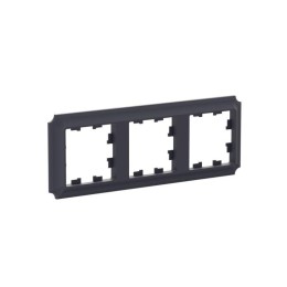 Рамка 3-пост. AtlasDesign Antique универс. карбон SE ATN101003