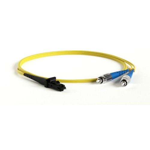 Патч-корд FC-D2-9-FC/UR-MTRJM/UR-H-2M-LSZH-YL волоконно-оптический (шнур) SM 9/125 (OS2) FC-MTRJ(пап