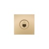 Розетка компьютерная 1-мест. СП ZIMA IP20 зол. LEZARD 704-3688-139