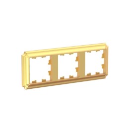 Рамка 3-пост. AtlasDesign Antique универс. зол. SE ATN101603
