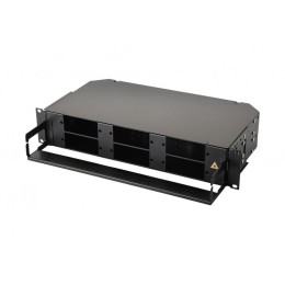Панель 19дюйм Q-SLOT 2U 6 слотов корпус Eurolan 47C-06-00BL