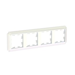Рамка 4-пост. AtlasDesign Antique универс. жемчуж. SE ATN100404