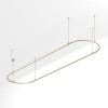 Трек ART-APRIORI-OVAL-ROD-800-4000х1000 OG IP20 метал. Arlight 054405