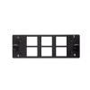 Планка Q-SLOT 6хKeystone UTP Eurolan 27M-00-01-06BL