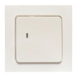 Выключатель 1-кл. Стокгольм Умный бел. Zigbee Connect EKF RCV-ST1-WD-ZB