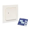 Выключатель 1-кл. Стокгольм Умный бел. Zigbee Connect EKF RCV-ST1-WD-ZB
