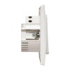 Выключатель 1-кл. Стокгольм Умный бел. Zigbee Connect EKF RCV-ST1-WD-ZB