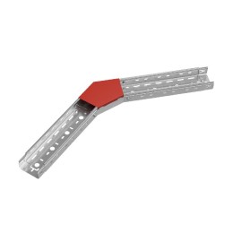 Крышка для угла горизонтального 45град. осн.100 "ПЛЮС" KGLplus45-100 INOX304 КМ PL6509