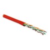Кабель витая пара U/UTP кат.5E 4 пары 24 AWG МЖ patch LSZH нг(С)-HF UUTP4-C5E-P24-IN-LSZH-RD-100 кра