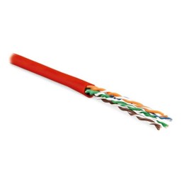 Кабель витая пара U/UTP кат.5E 4 пары 24 AWG МЖ patch LSZH нг(С)-HF UUTP4-C5E-P24-IN-LSZH-RD-100 кра