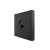 Розетка компьютерная 1-мест. СП ZIMA IP20 черн. бархат LEZARD 704-4288-140
