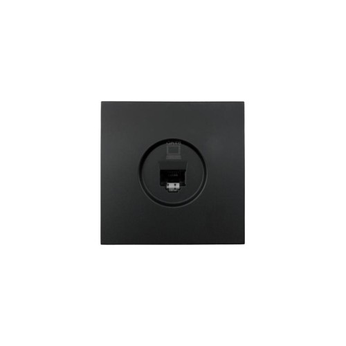 Розетка компьютерная 1-мест. СП ZIMA IP20 черн. бархат LEZARD 704-4288-140