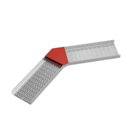 Крышка для угла горизонтального 45град. осн.500 "ПЛЮС" KGLplus45-500 INOX304 КМ PL6514