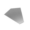 Крышка для угла горизонтального 45град. осн.500 "ПЛЮС" KGLplus45-500 INOX304 КМ PL6514