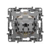 Розетка 1-м СП Etika 16А IP31 250В 2P+E с заземл. защ. шторки немецк. стандарт винтов. клеммы механи