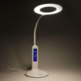 Светильник светодиодный KD-823 C01 8Вт 500лм 230В сенсор. термометр рег. яркости и цветов. темпер. б