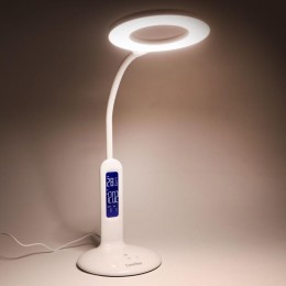 Светильник светодиодный KD-823 C01 8Вт 500лм 230В сенсор. термометр рег. яркости и цветов. темпер. б