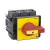 Выключатель-разъединитель 3п 125А IP20 с красн. рукоят. на дверцу 4 винта 1 замок SE MSD125360R