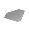 Крышка для угла горизонтального 90град. осн.500 "ПЛЮС" KGLplus90-500 INOX304 КМ PL6522