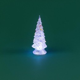 Фигура светодиодная "Елочка" 15см 1LED RGB 0.1Вт 4.5В IP20 элементы питания 3хAG13(LR44) (не в компл