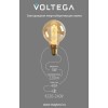 Лампа светодиодная филаментная Loft 271 G95 4Вт 1800К E27 Voltega 8561