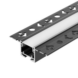Профиль SL-LINIA20-FANTOM-2500 BLACK 2.5м алюм. Arlight 039071