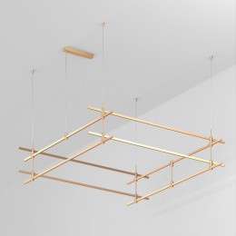 Трек ART-APRIORI-QUADRAT-2-HANG-2000х2000 GD IP20 метал. Arlight 048547