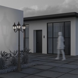 Светильник Goiri 2х60Вт E27 IP44 садово-парковый Maytoni O028FL-03BZ