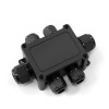 Коробка распределительная ОП 135х96х42 6-вводная IP68 ПА66 40А 450В d5-14мм черн. Промрукав PR08.131