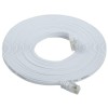 Патч-корд кат.6 UTP плоский 7м бел. ITK PC08-C06U-7M-FL
