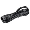 Кабель электропитания PDU 3х1.5 3м с разъемами С13-C14 ITK PC-C13C14-3M