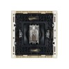 Розетка TV оконечная FORTE&PIANO FP428 ваниль IEK FP-A10-O-K10